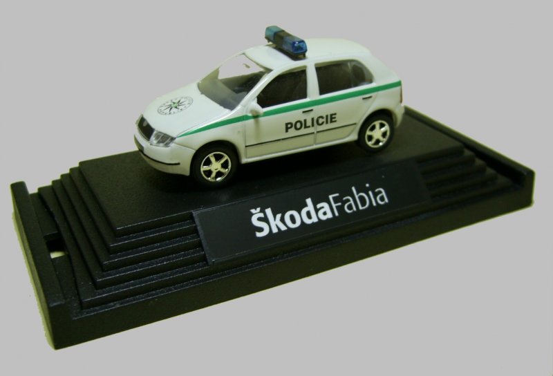 Skoda Fabia I  Policie Tschechische Polizei Hersteller: Kaden aus Tschechien Weitere Bilder auf http://www.skoda-modelle.de 